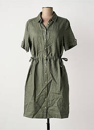 Robe mi-longue vert JULIE GUERLANDE femme