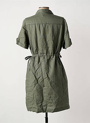 Robe mi-longue vert JULIE GUERLANDE femme