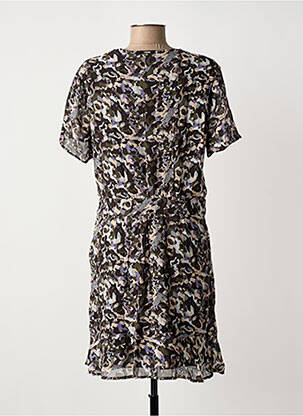 Robe courte bleu IKKS femme