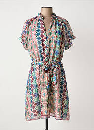 Robe courte beige MOLLY BRACKEN femme