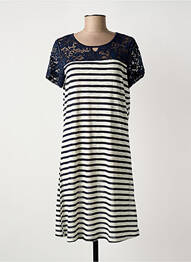 Robe courte bleu YSABEL MORA femme