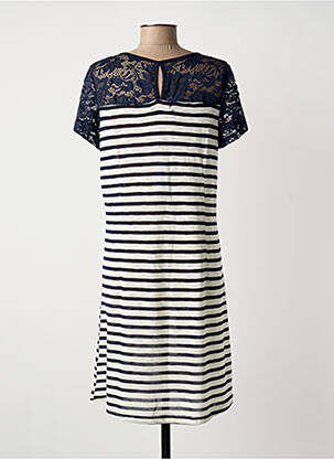 Robe courte bleu YSABEL MORA femme