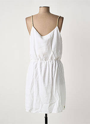 Robe mi-longue beige ME-TISSE femme