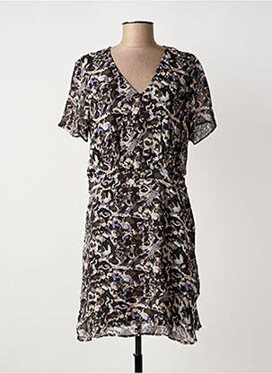 Robe courte bleu IKKS femme