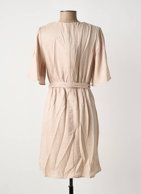 Robe courte beige JULIE GUERLANDE femme