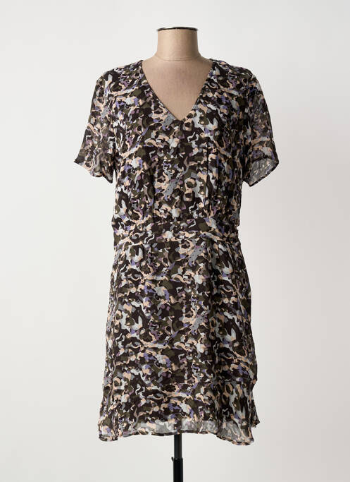 Robe courte bleu IKKS femme