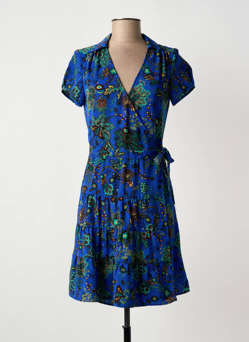 Robe courte bleu ONE STEP femme