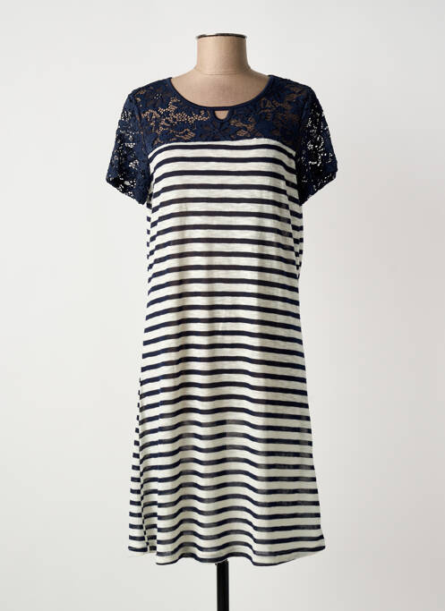 Robe courte bleu YSABEL MORA femme