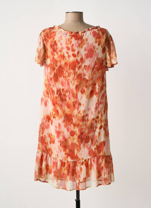 Robe courte orange SUD EXPRESS femme