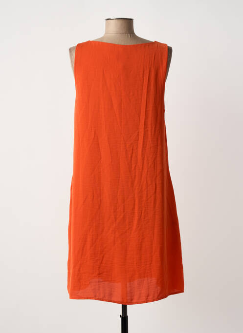 Robe courte orange VILA femme