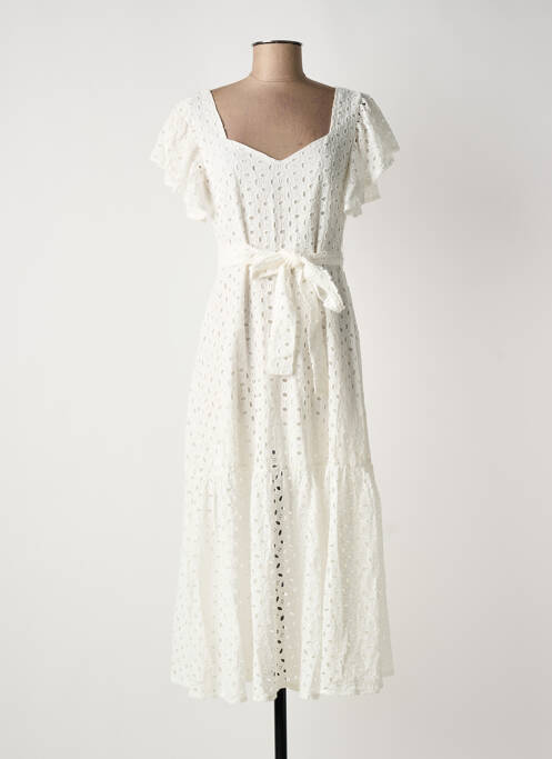 Robe longue blanc LA PETITE ETOILE femme