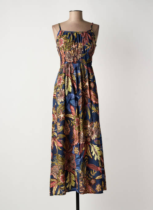 Robe longue bleu PAKO LITTO femme