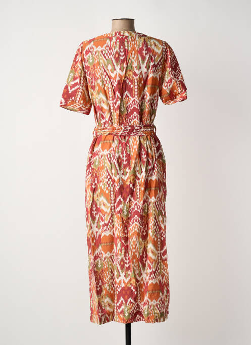 Robe longue orange JULIE GUERLANDE femme