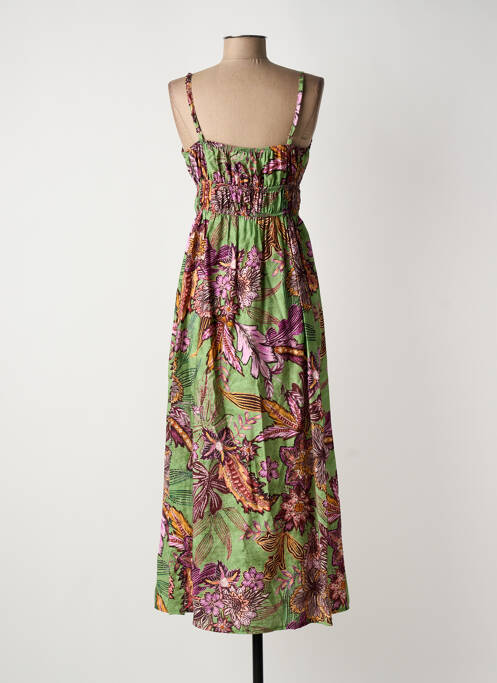 Robe longue vert PAKO LITTO femme