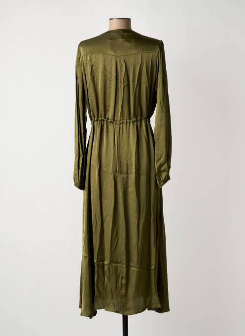 Robe longue vert PAKO LITTO femme