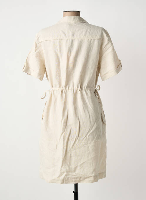 Robe mi-longue beige JULIE GUERLANDE femme