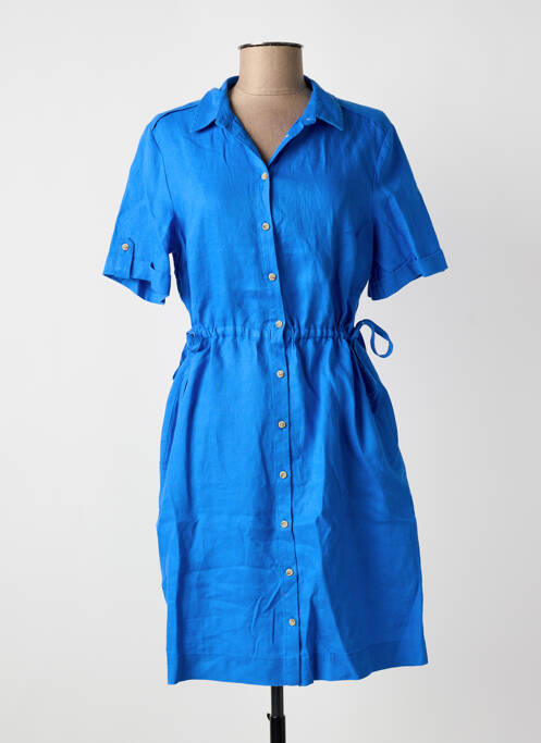 Robe mi-longue bleu JULIE GUERLANDE femme