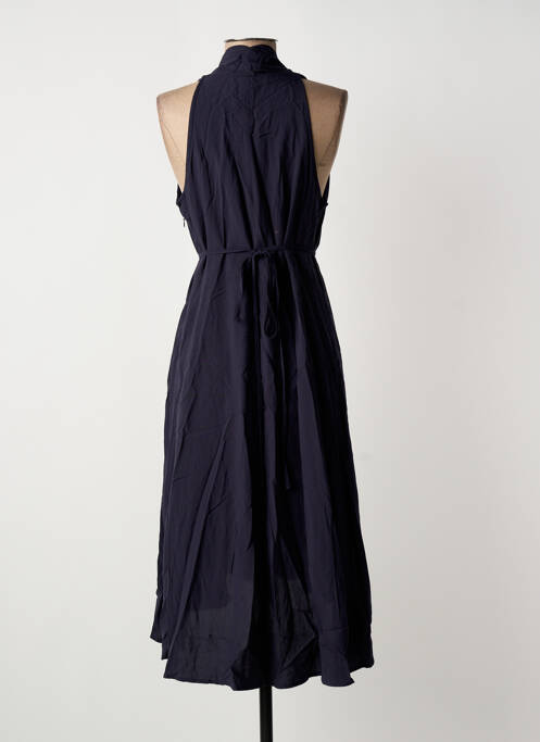 Robe mi-longue bleu MOLLY BRACKEN femme