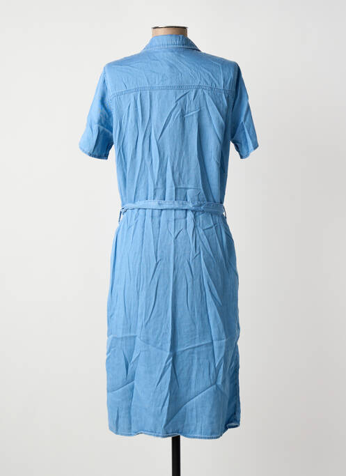 Robe mi-longue bleu VILA femme