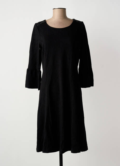 Robe mi-longue noir SANDWICH femme