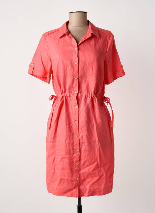 Robe mi-longue rouge JULIE GUERLANDE femme