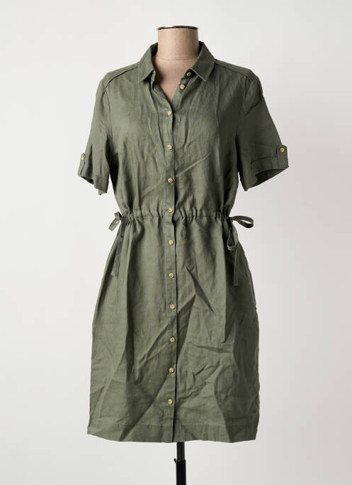 Robe mi-longue vert JULIE GUERLANDE femme