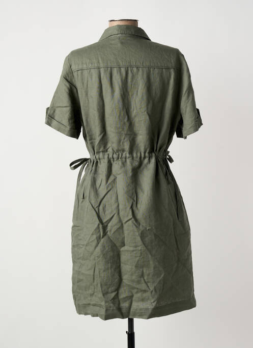 Robe mi-longue vert JULIE GUERLANDE femme