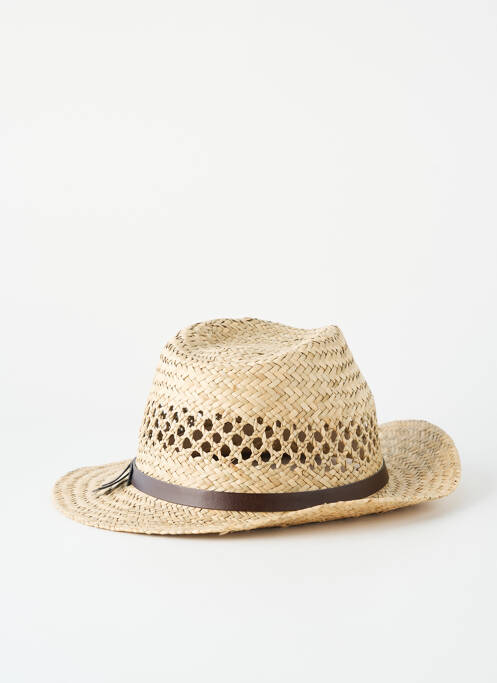 Chapeau beige MTM homme