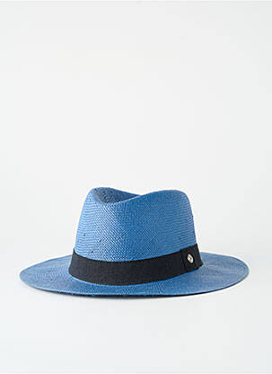 Chapeau forme chapeau paille bleu MODISSIMA homme