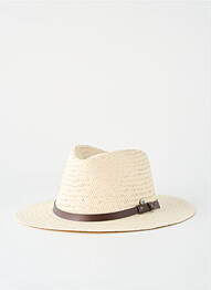 Chapeau beige M BY FLECHET homme