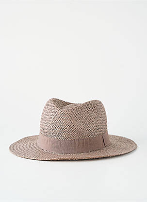 Chapeau forme chapeau paille marron MTM homme