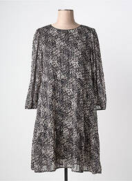 Robe mi-longue noir LA FEE MARABOUTEE femme