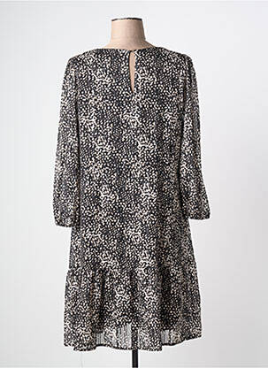Robe mi-longue noir LA FEE MARABOUTEE femme