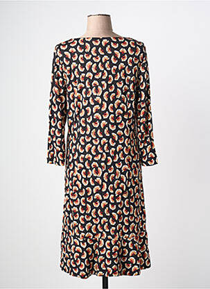 Robe mi-longue noir SANDWICH femme