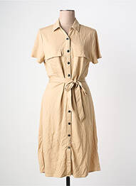 Robe mi-longue beige VILA femme