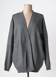 Gilet manches longues gris VILA femme