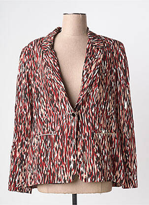 Blazer rouge JULIE GUERLANDE femme