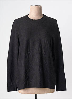 Pull stretch manches longues noir SANDWICH femme