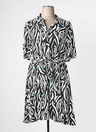Robe mi-longue noir JULIE GUERLANDE femme