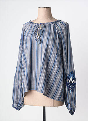 Blouse bleu LA PETITE ETOILE femme