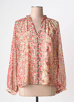 Chemisier orange LA PETITE ETOILE femme