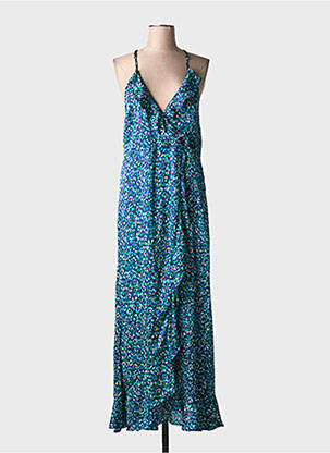 Robe longue bleu MOLLY BRACKEN femme