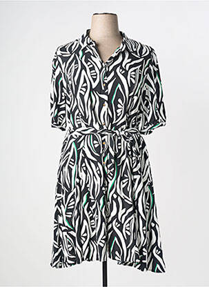 Robe mi-longue noir JULIE GUERLANDE femme