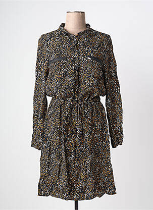 Robe mi-longue noir ONE STEP femme