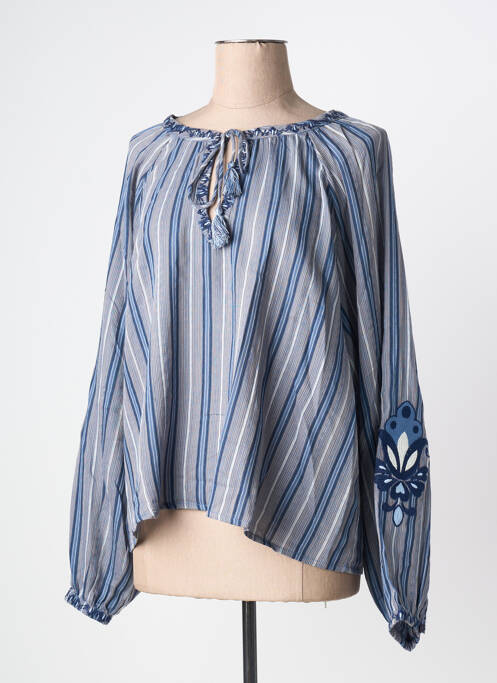Blouse bleu LA PETITE ETOILE femme
