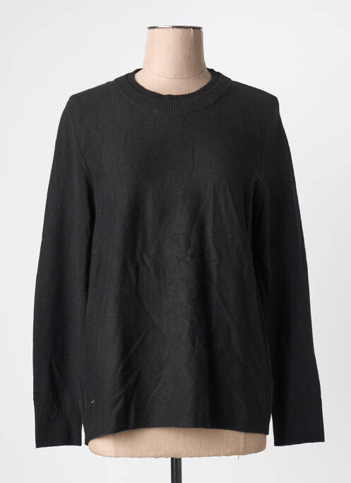 Pull stretch manches longues noir SANDWICH femme