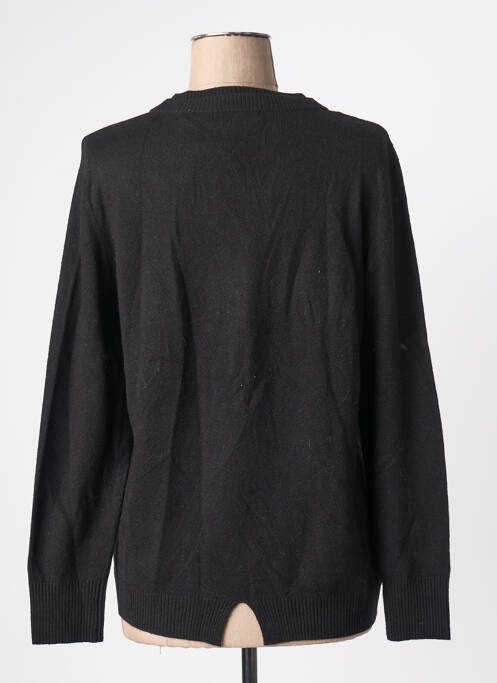 Pull stretch manches longues noir SANDWICH femme