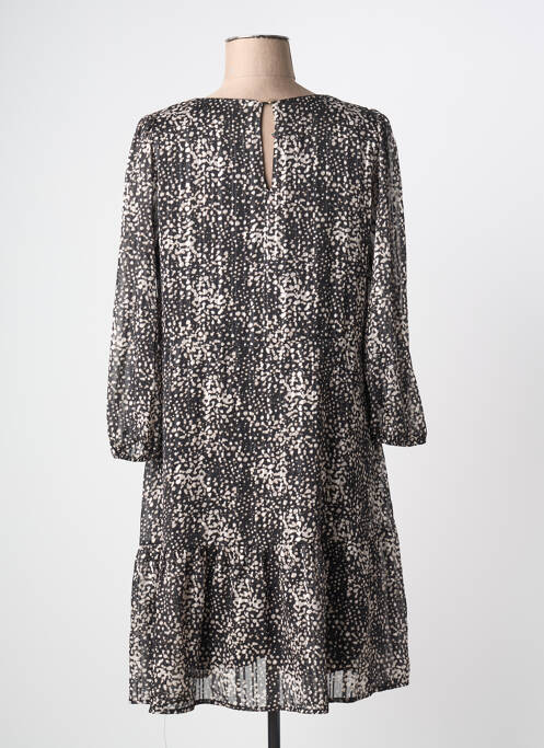 Robe mi-longue noir LA FEE MARABOUTEE femme