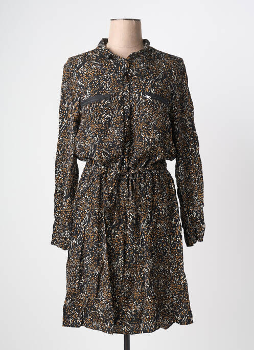 Robe mi-longue noir ONE STEP femme