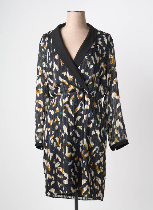 Robe mi-longue noir ONE STEP femme